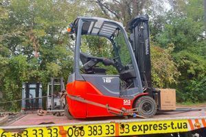 Успішна відвантаження: електричний навантажувач Toyota 8FBEK18T вирушає до Запоріжжя!
