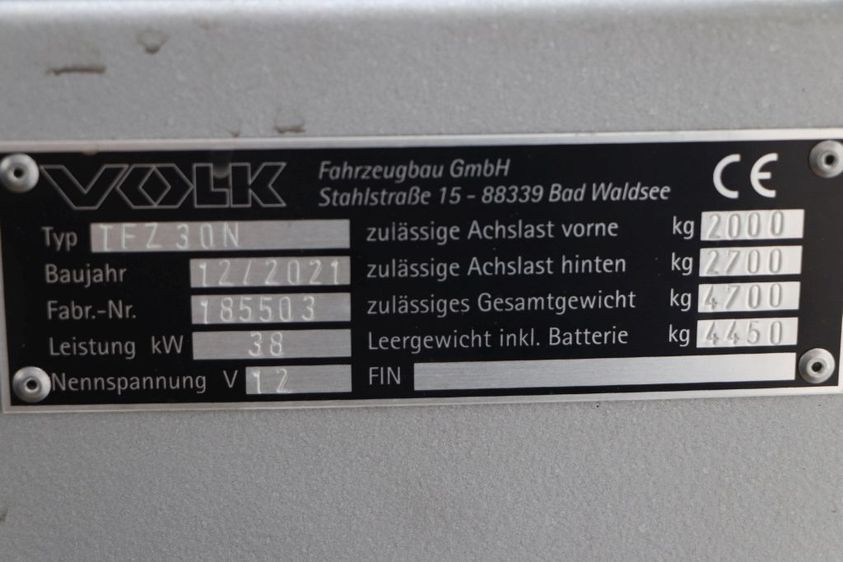 Газовий тягач Volk TFZ30N