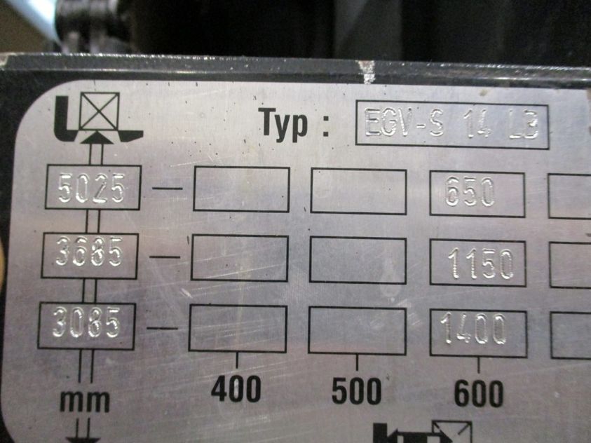 Електричний штабелер STILL EGV-S14 з відкидною платформою оператора. АКБ 2022 р.