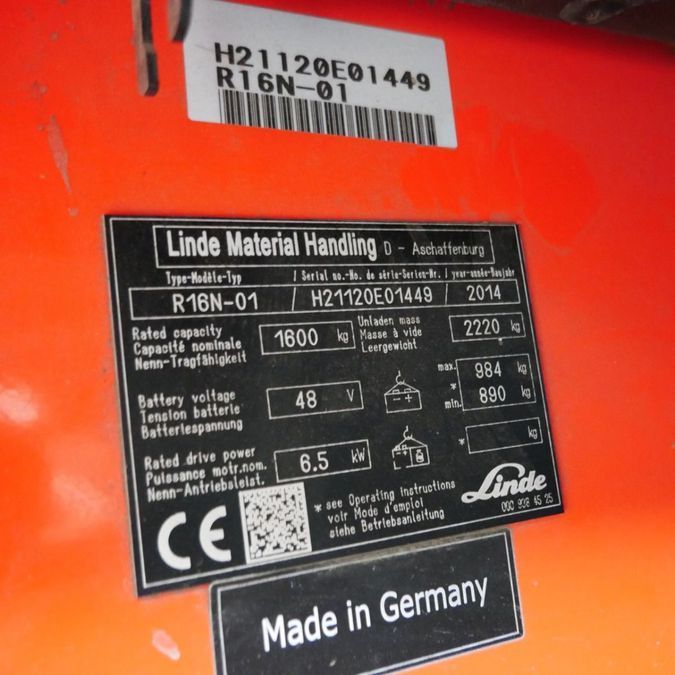 Ричтрак LINDE R16N