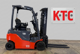 Электрический погрузчик TOYOTA 8FBMK16T с маленькой наработкой