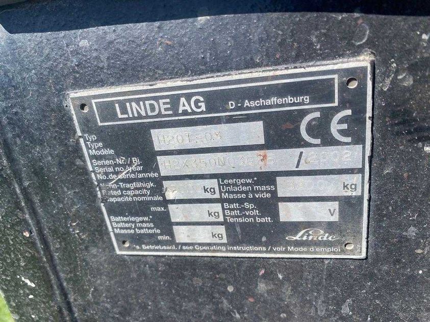 Газовий навантажувач LINDE H20T-03