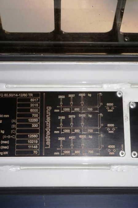 Боковий навантажувач BAUMANN DFQ 60.50/14-12/60TR (сайдлоадер)