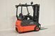 Электрический погрузчик LINDE E14-02 трехопорный