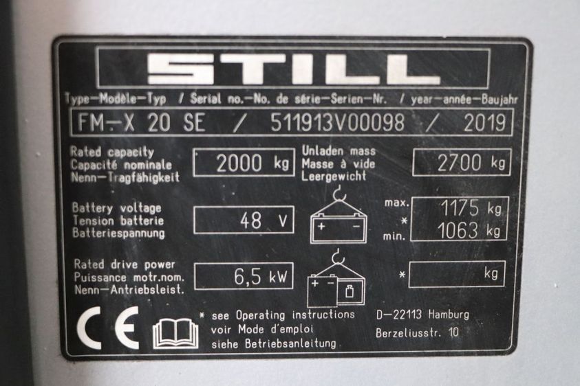 Ричтрак STILL FMX-20 SE