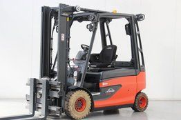 Электрический погрузчик LINDE E25L-01 четырехопорный