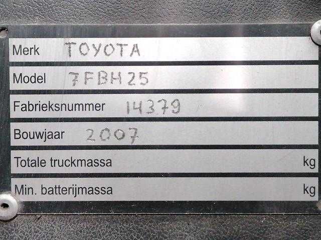 Электрический погрузчик TOYOTA 7FBH25