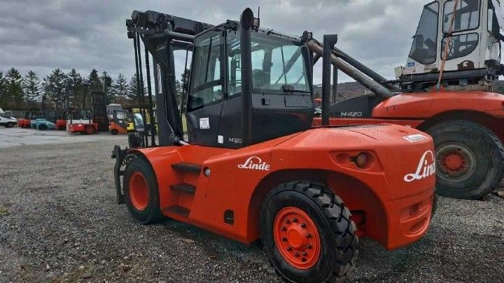 Дизельний навантажувач LINDE H120D/900