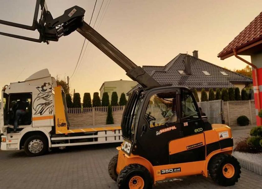 Телескопічний навантажувач JCB TLT35D