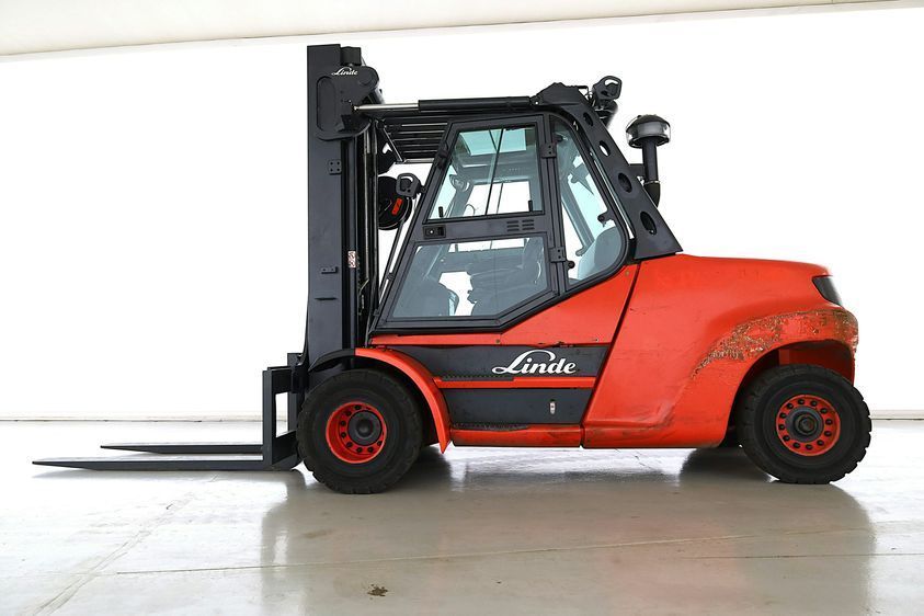 Дизельный погрузчик LINDE H 80 D-02-1100 (центр тяжести 1100 мм)