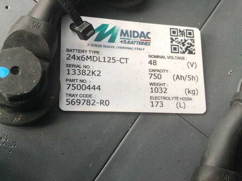 Электрический погрузчик LINDE E18L трехопорный