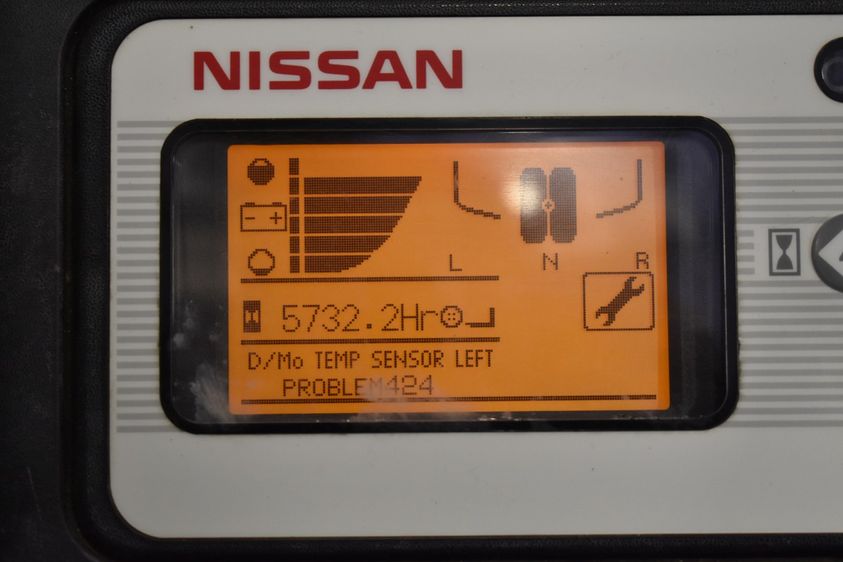 Электрический погрузчик NISSAN G1N1L200 трехопорный