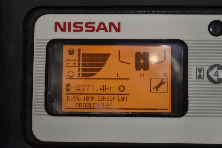 Електричний навантажувач NISSAN G1N1L200 трьохопорний