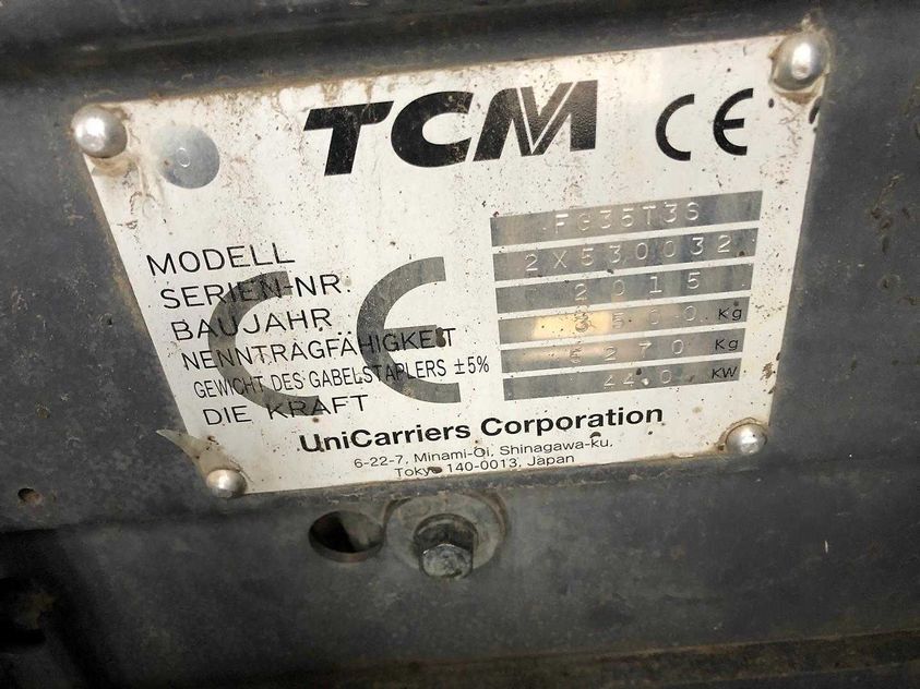 Газовый погрузчик TCM FG35T35