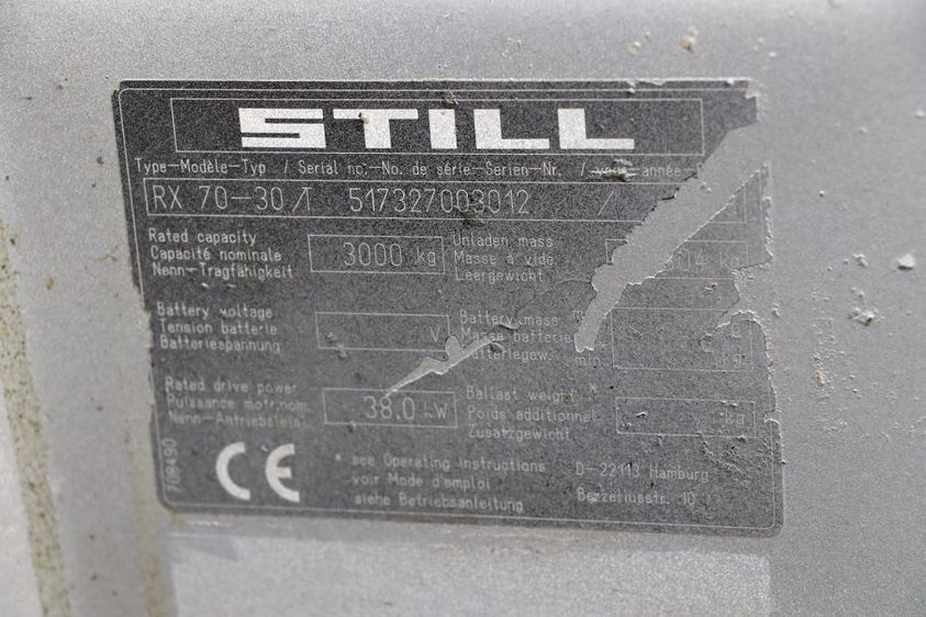 Газовий навантажувач STILL RX70-30T