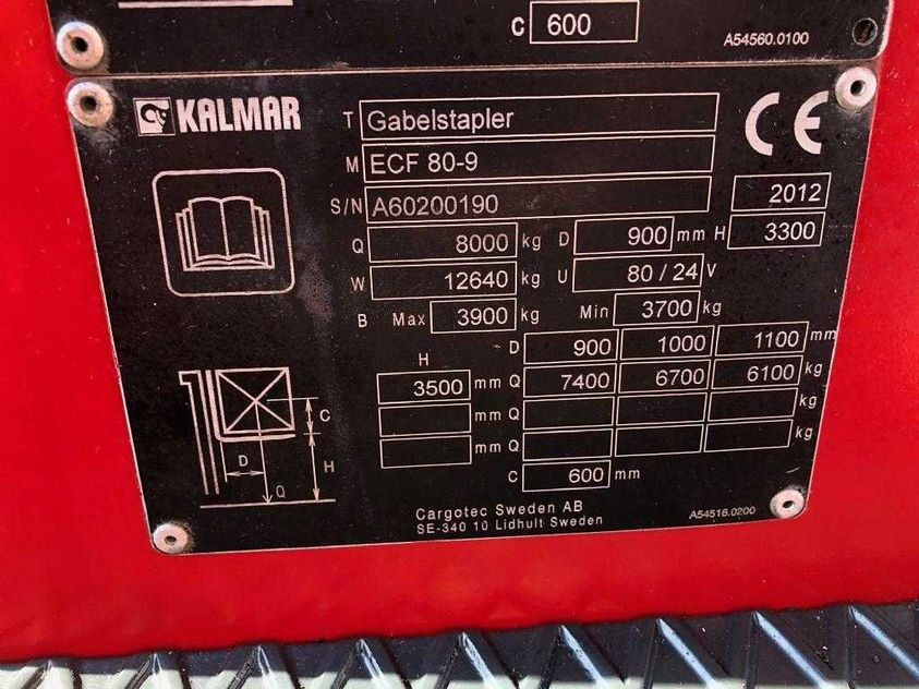 Електричний навантажувач KALMAR ECF80