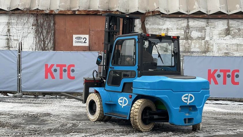 Новый электрический погрузчик EP EFL 702 с литий-ионной Акб (Li-ion)