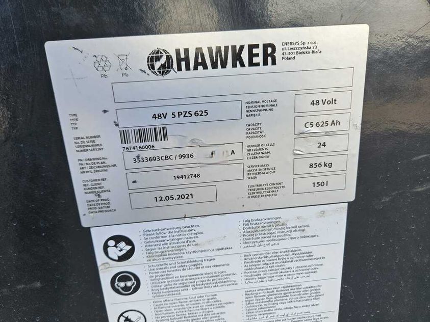 Електричний навантажувач CLARK GTX18