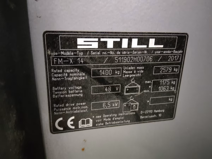 Ричтрак STILL FM-X14