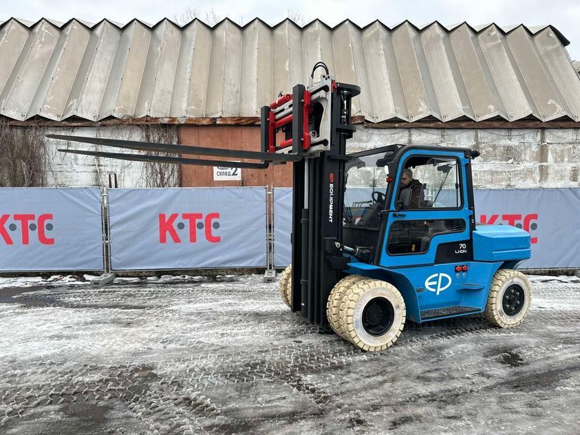 Новый электрический погрузчик EP EFL 702 с литий-ионной Акб (Li-ion)