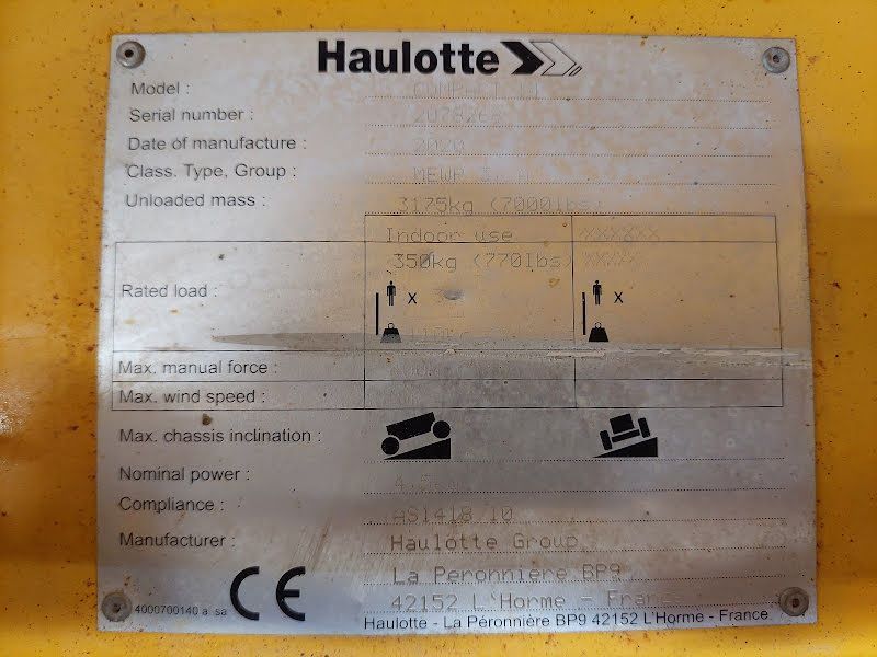 Ножничный подъемник HAULOTTE COMPACT 14 (рабочая платформа)