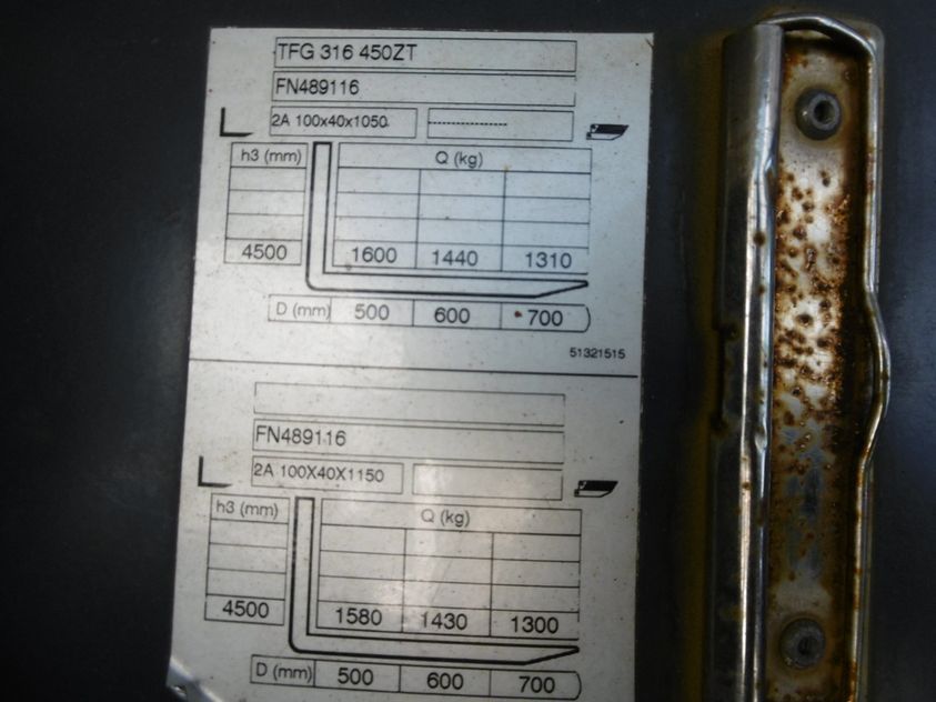 Газовый погрузчик Jungheinrich TFG316
